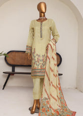 Lacekari By Sumi Printed Lawn Suits Stitched 3 Piece SU25LPL D-LM-03